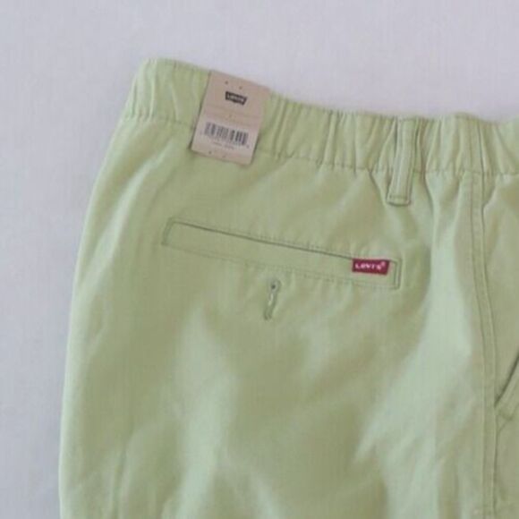 Levi's A10430011 Men's Sz L Nile Green Flat Front 8" XX Chino EZ Stretch Shorts - Picture 5 of 5